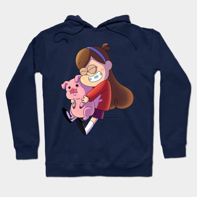 Mabel and Waddles Hoodie by archervale